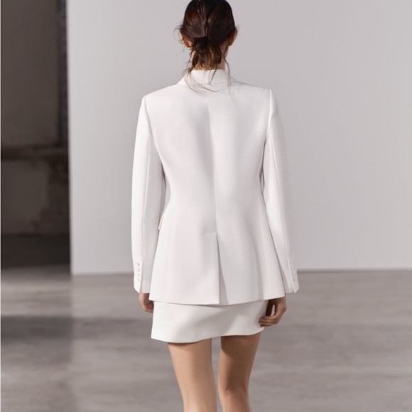 Zara blazer suit jacket coat casual business office - Picture 4 of 12